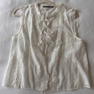 Zara Lace Tank - Medium